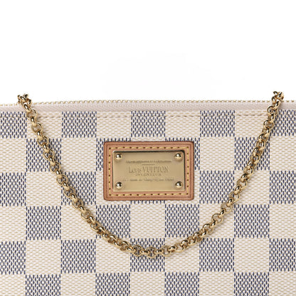 Louis Vuitton Damier Azur Pochette Milla MM 10 of 10