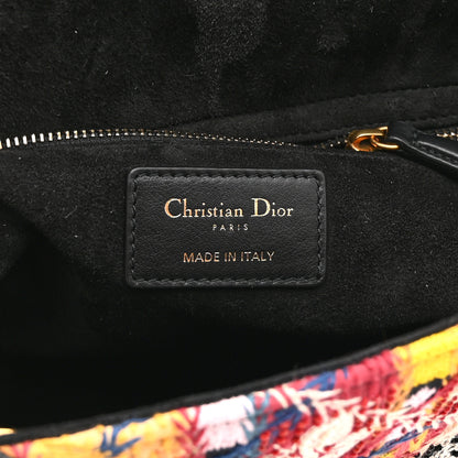 Christian Dior Embroidered Patchwork Peace And Love Medium Lady Dior Multicolor 6 of 10