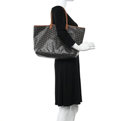 Goyard Goyardine Saint Louis PM Black Gold 2 of 27