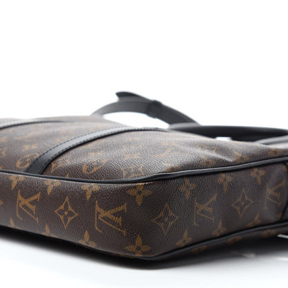 Louis Vuitton Monogram Macassar Porte-Documents Voyage PM 7 of 10