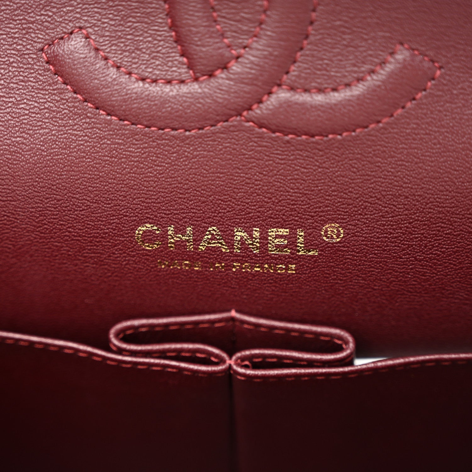 Chanel Lambskin Quilted Medium Double Flap Black 7 of 12