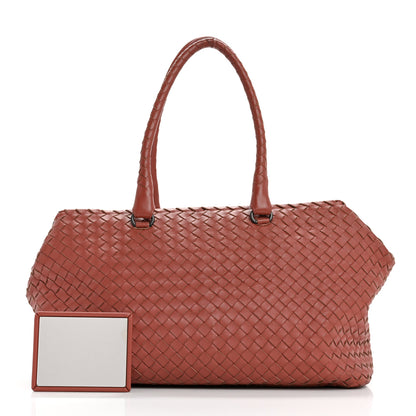 Bottega Veneta Nappa Intrecciato Convertible Tote Pompei 3 of 16