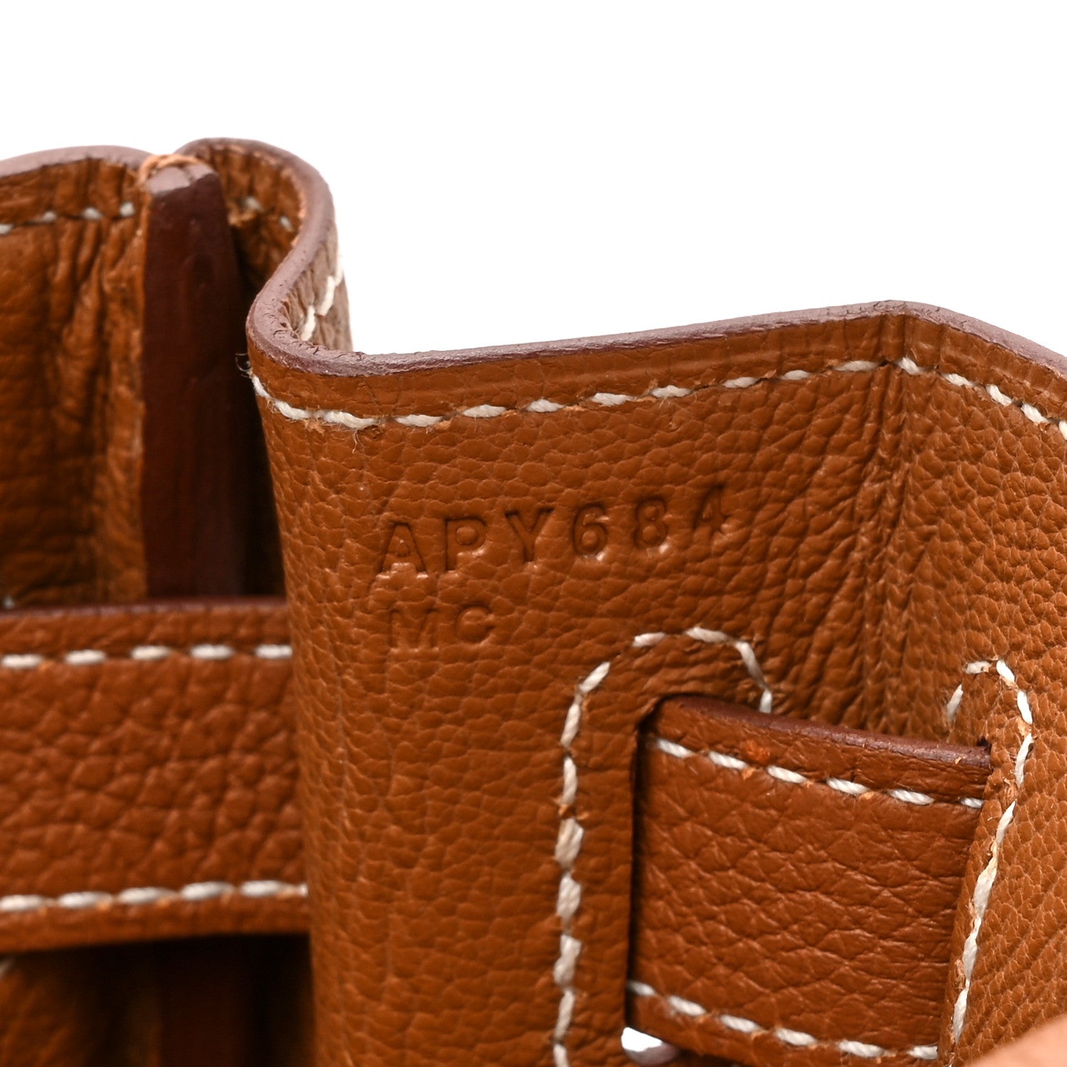 Hermes Togo Kelly Retourne 32 Gold 7 of 13