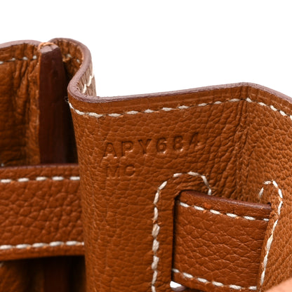 Hermes Togo Kelly Retourne 32 Gold 7 of 13