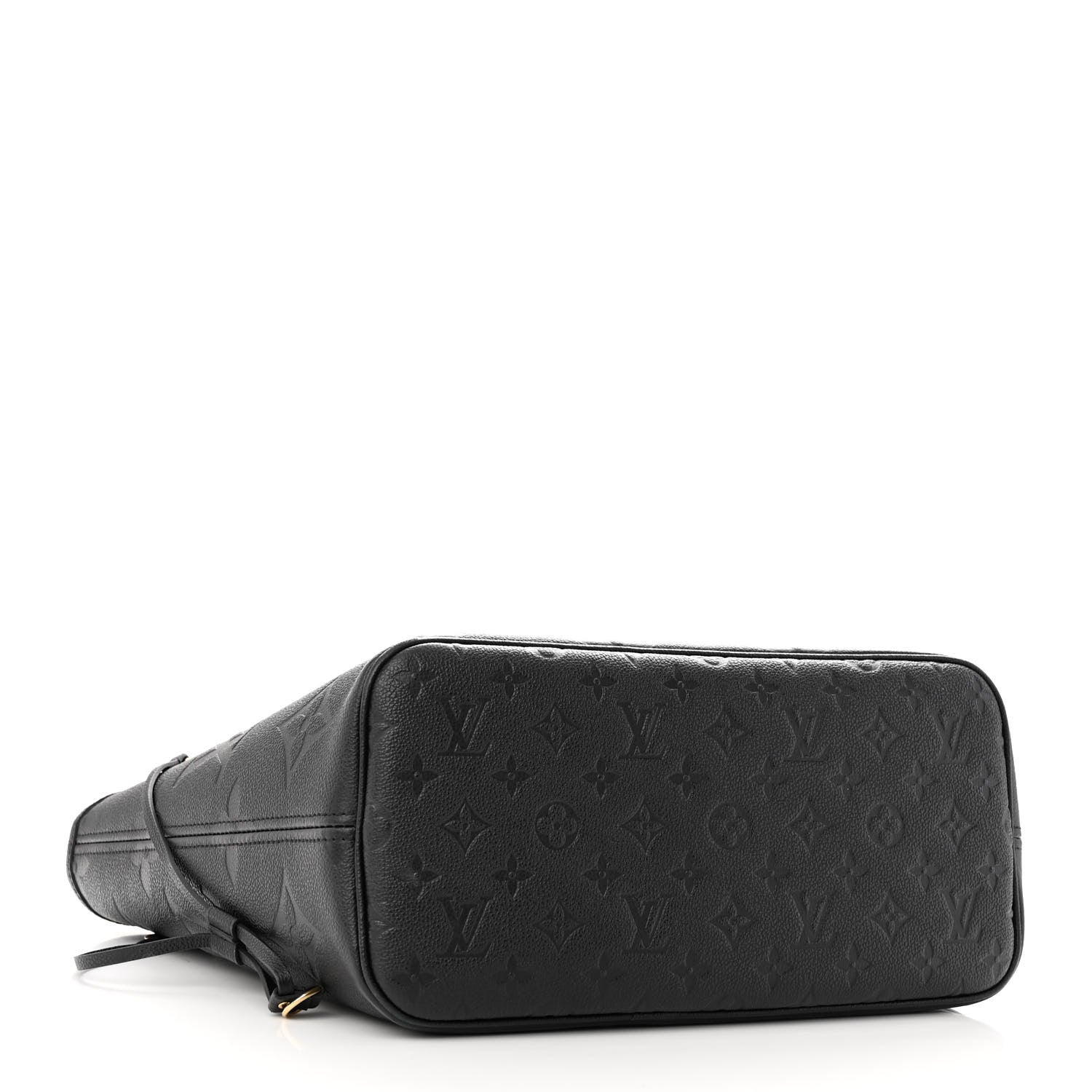 Louis Vuitton Empreinte Monogram Giant Neverfull MM Black 4 of 10