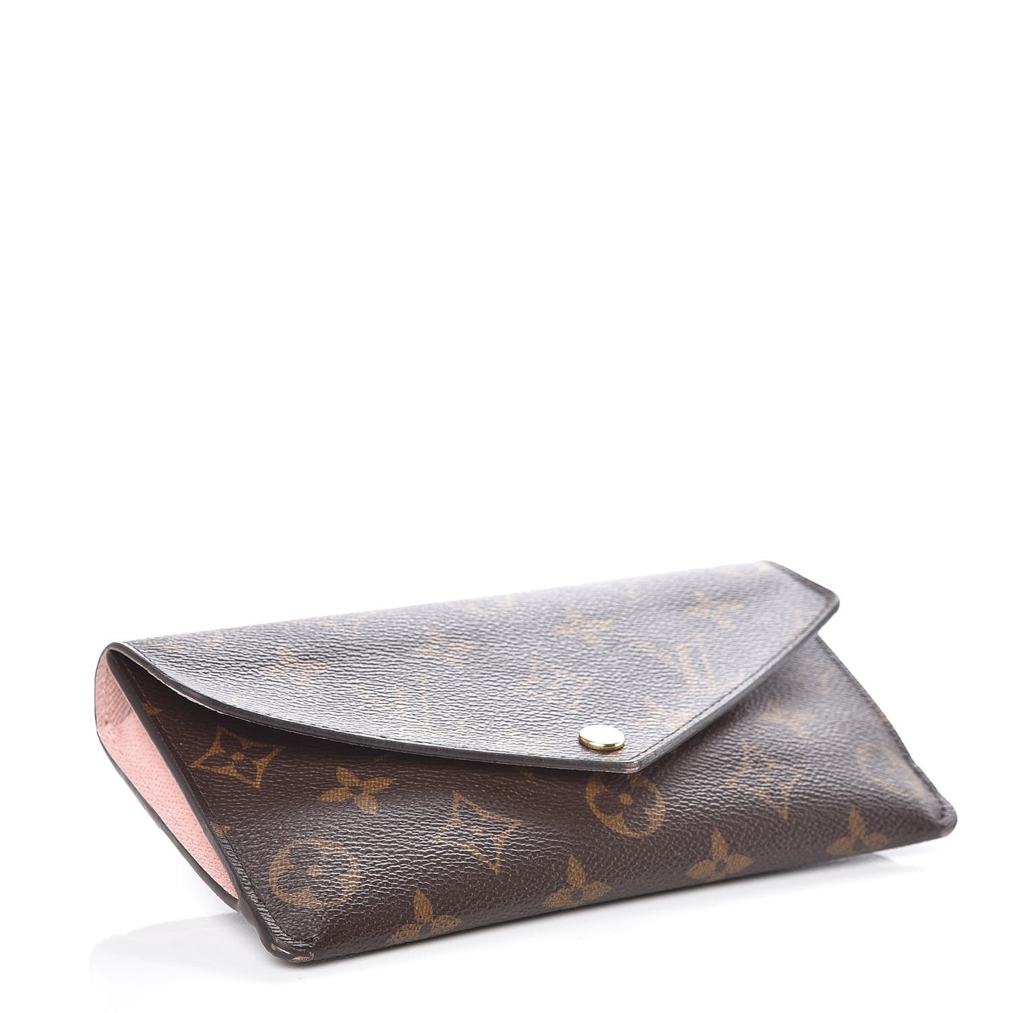 Monogram Jeanne Wallet Rose Ballerine