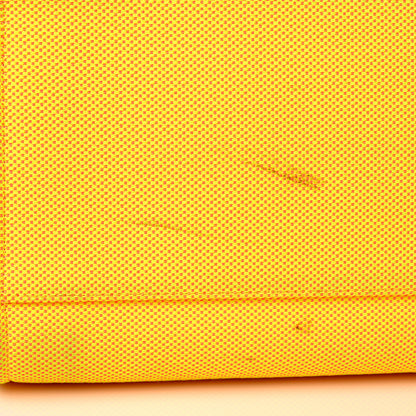 Chanel Mixed Fibers Calfskin Deauville Medium Tote Yellow Orange 15 of 17