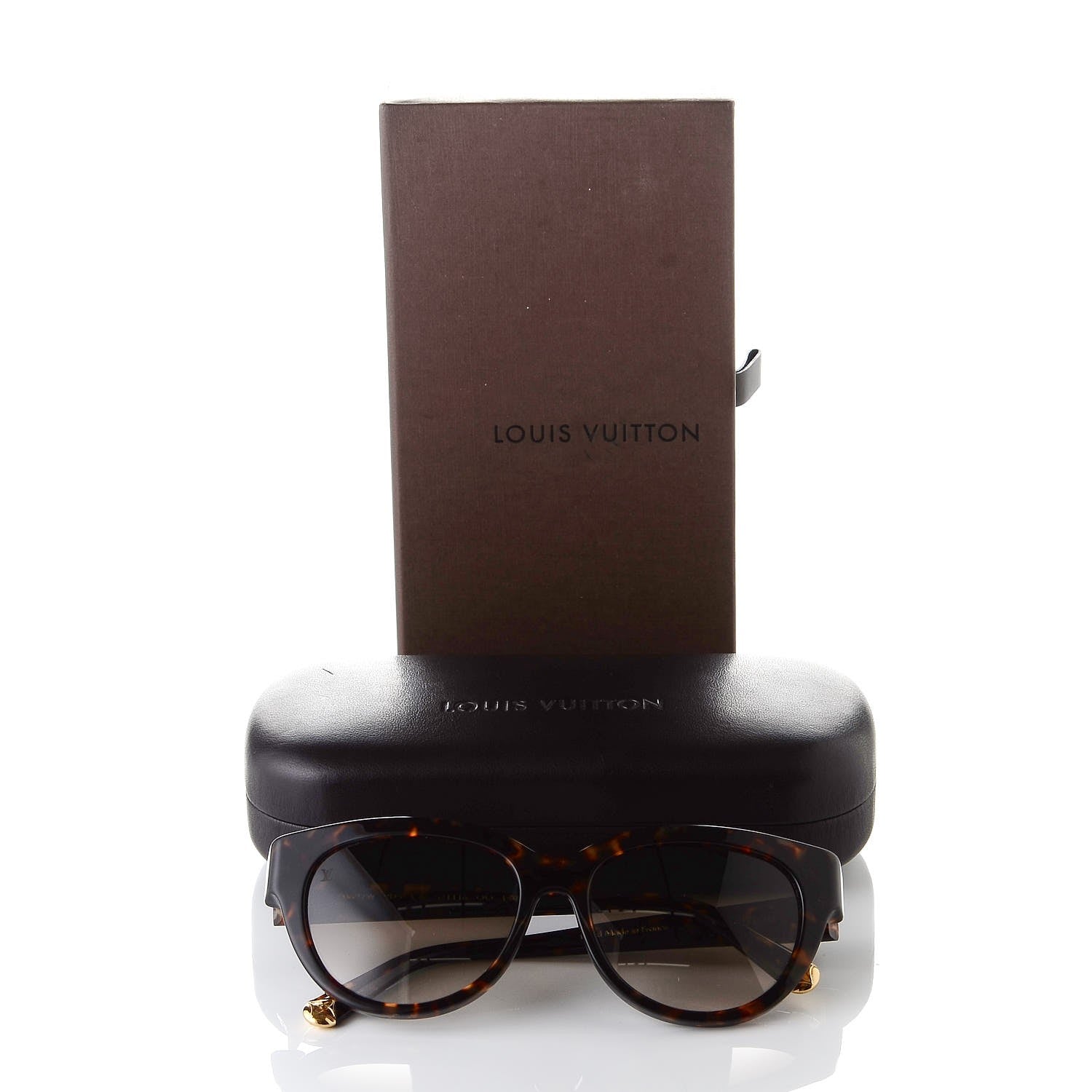 Louis Vuitton Acetate Monogram Obsession Sunglasses Z0627W Tortoise 8 of 8
