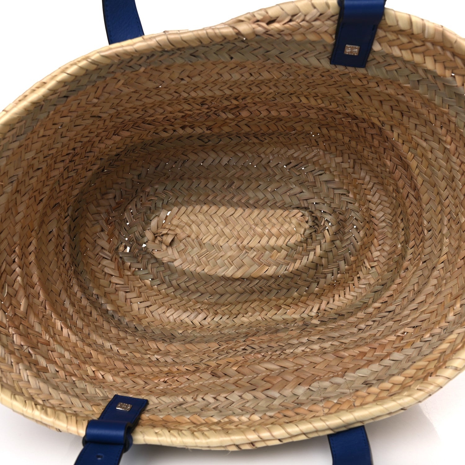 Loewe Raffia Basket Tote Bag Cream Multi 4 of 4