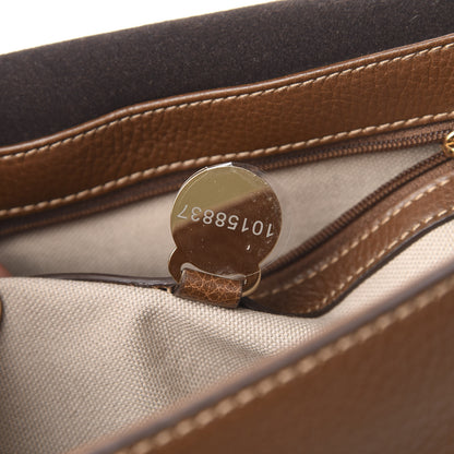 Mulberry Soft Small Grain Tessie Satchel Brown 7 of 10