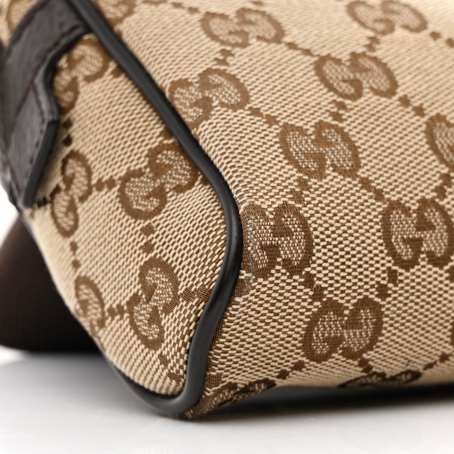 Monogram Belt Bag Dark Brown