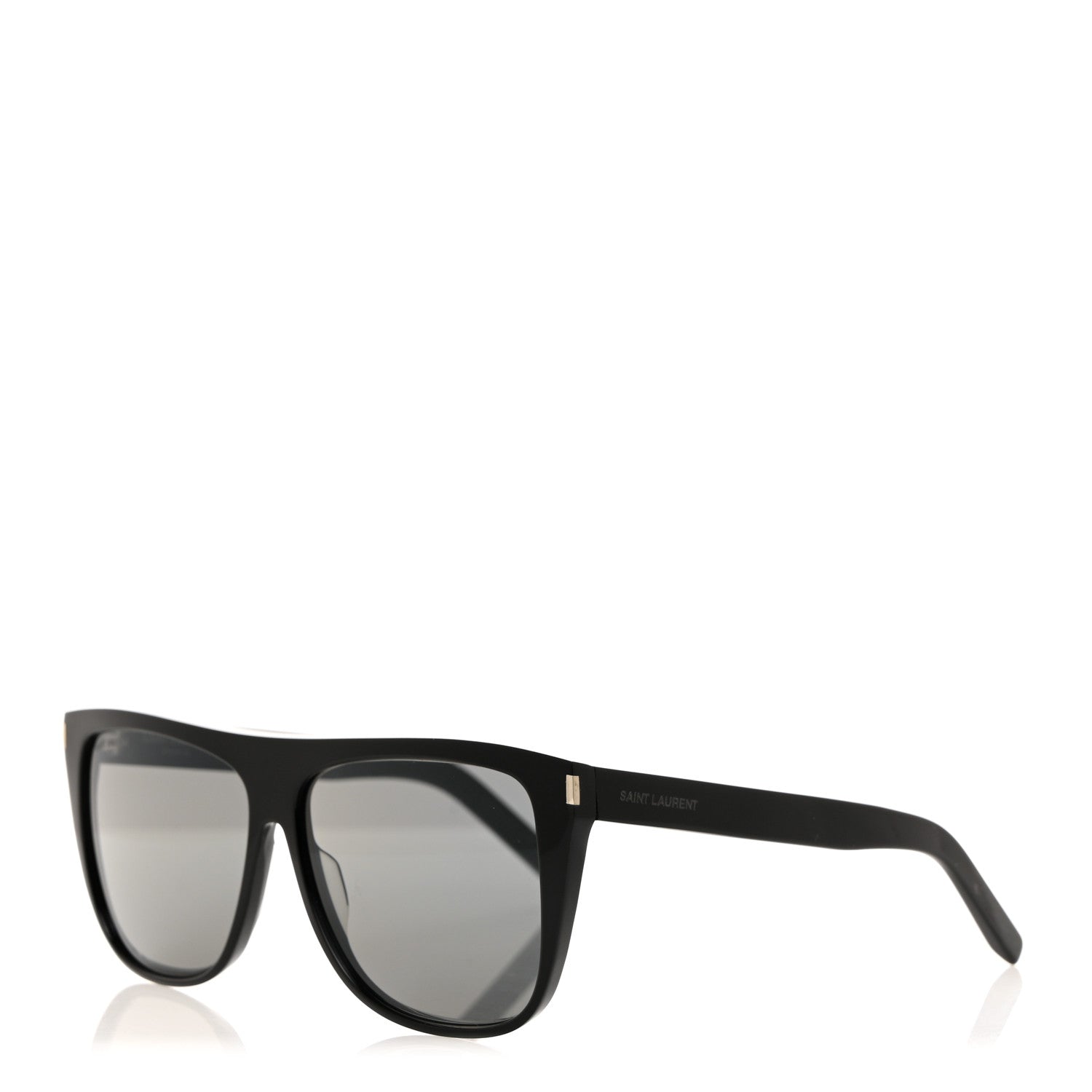 Saint Laurent Acetate SL1 Sunglasses Black 1 of 8