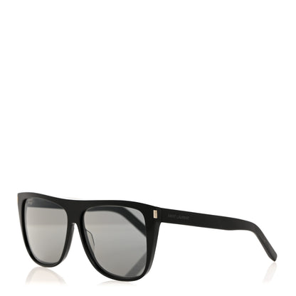 Saint Laurent Acetate SL1 Sunglasses Black 1 of 8