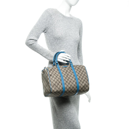 Gucci GG Plus Monogram Medium Joy Boston Light Blue 2 of 9