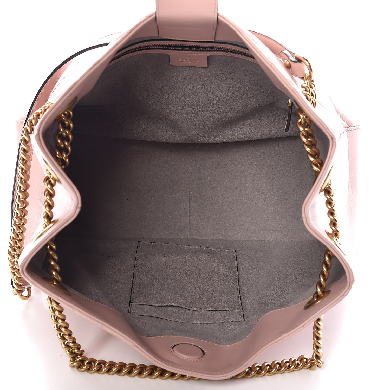 Gucci Calfskin Matelasse Medium GG Marmont Shoulder Tote Bag Perfect Pink 5 of 8