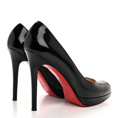 Christian Louboutin Patent Dolly 85 Pumps 37.5 Black 5 of 11