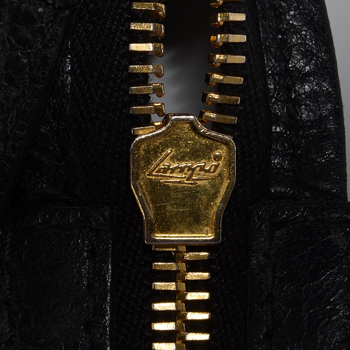 Agneau Giant 12 Gold Hardware Part Time Black