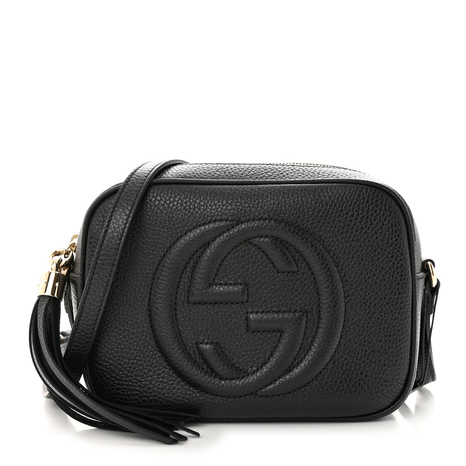 Gucci Pebbled Calfskin Small Soho Disco Bag Black 1 of 10