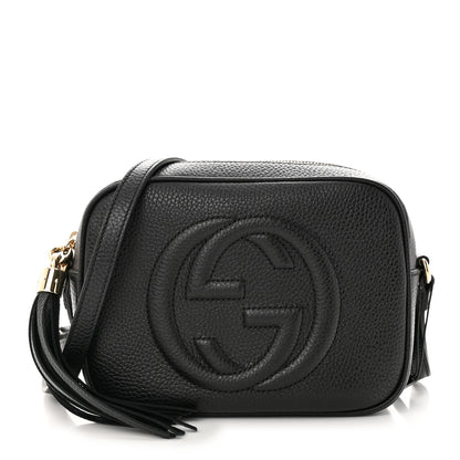 Gucci Pebbled Calfskin Small Soho Disco Bag Black 1 of 10