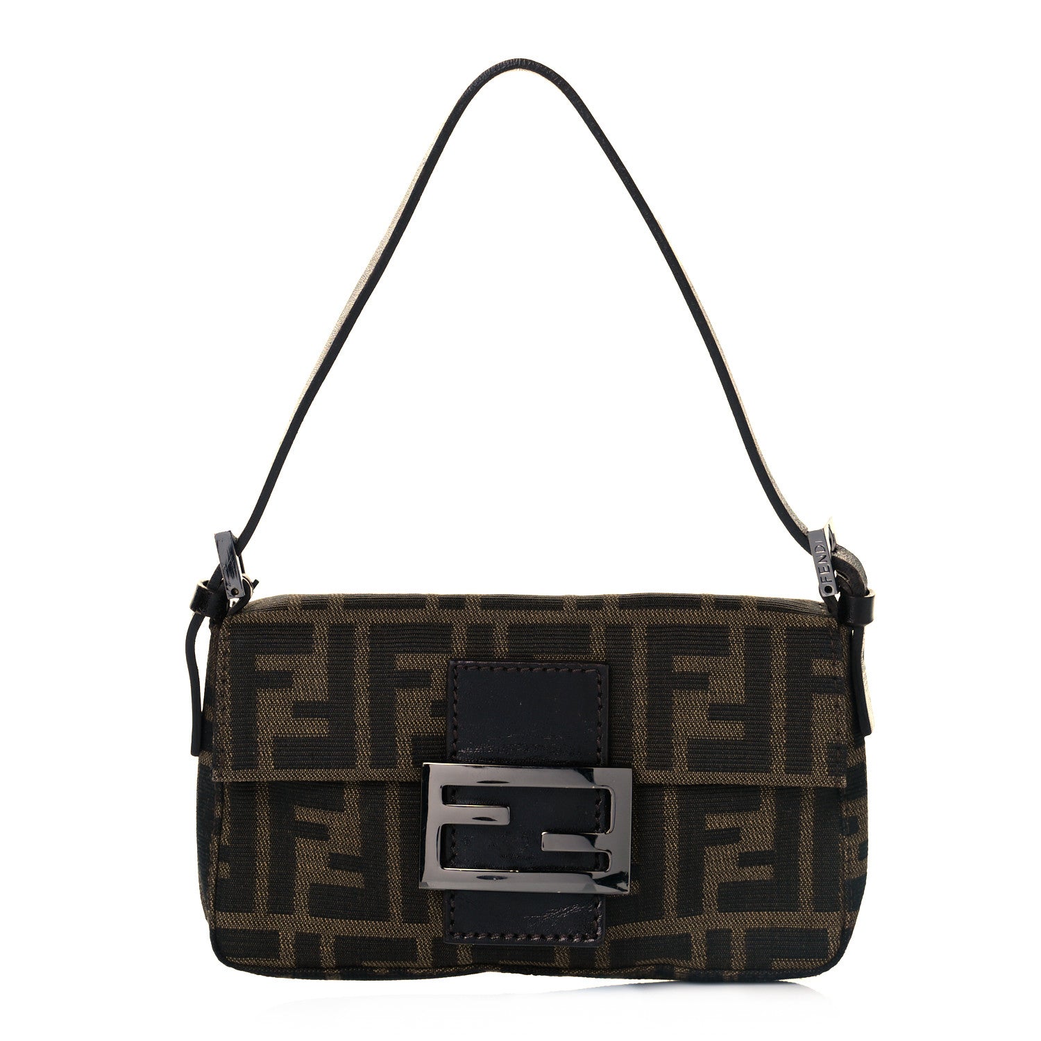 Fendi Zucca Mini Baguette Tobacco 1 of 8