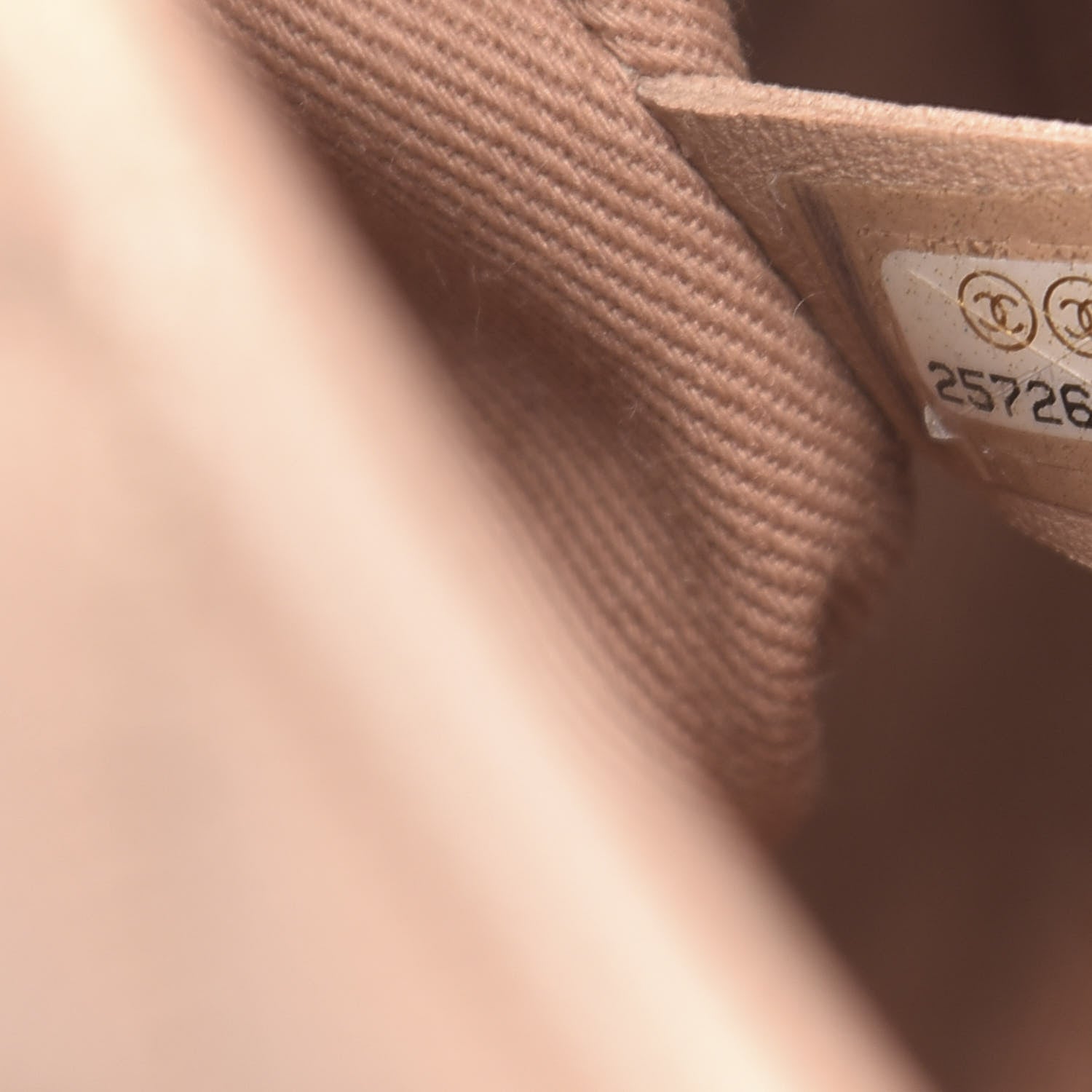 Chanel Caviar Quilted Small Coco Handle Flap Light Beige 9 of 10