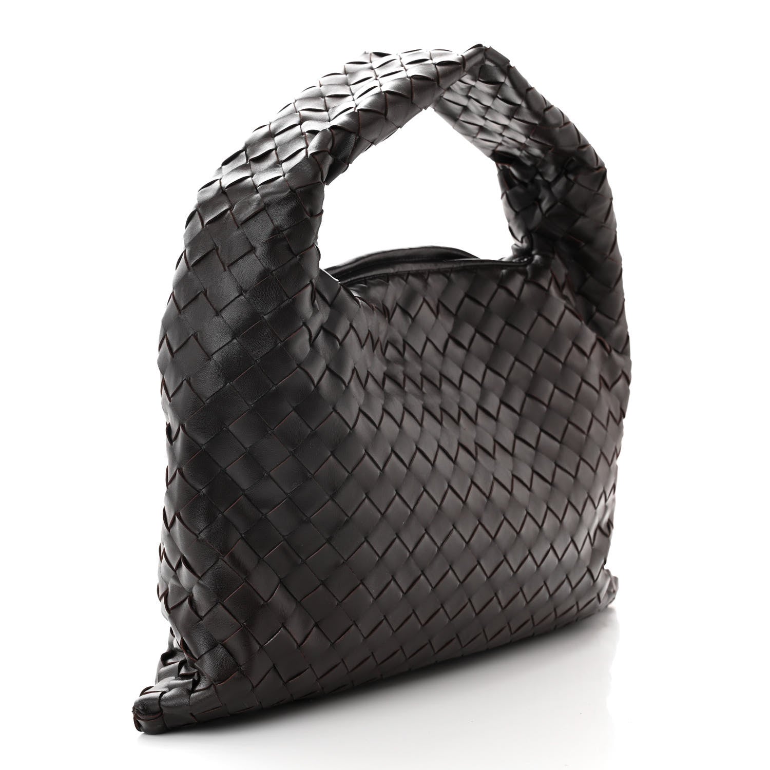 Bottega Veneta Calfskin Intrecciato Small Hop Fondant 3 of 10