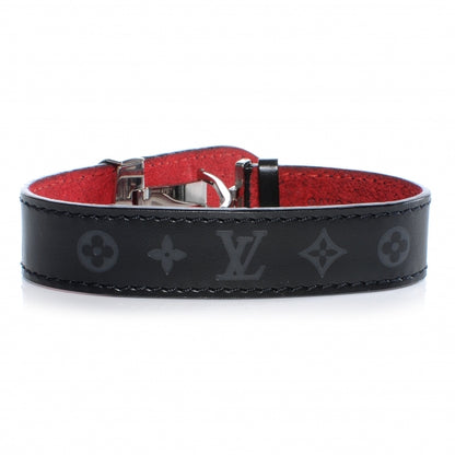Louis Vuitton Mat Monogram Wish Bracelet Black 3 of 7