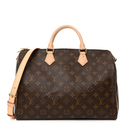 Louis Vuitton Monogram Speedy Bandouliere 35 1 of 11