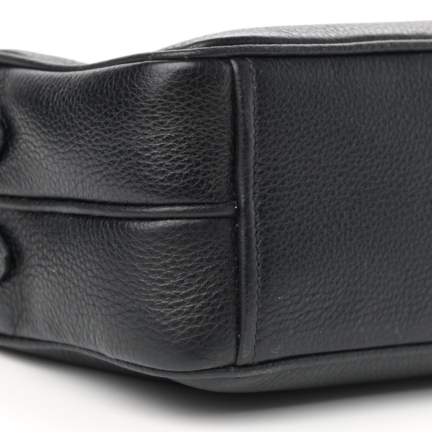 Prada Vitello Daino Medium Double Zip Shoulder Bag Black 19 of 21