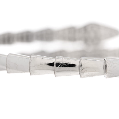 Bulgari 18K White Gold Serpenti Viper Bracelet M 5 of 6