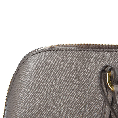 Prada Saffiano Lux Large Promenade Tote Argilla 9 of 10
