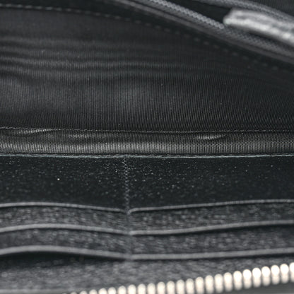 Gucci GG Supreme Monogram Psychedelic Zip Around Wallet Black Multicolor 5 of 13