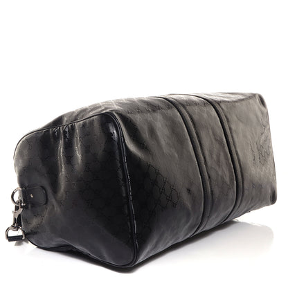 Gucci Imprime Monogram Large Carry On Duffle Black 4 of 11