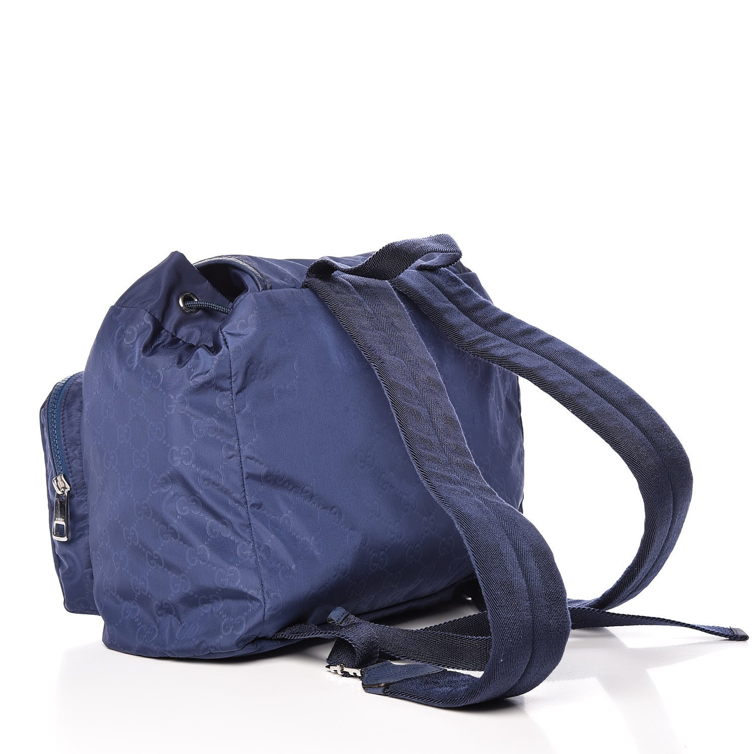 Gucci Nylon Monogram Medium Light Single Buckle Backpack Tide 3 of 9
