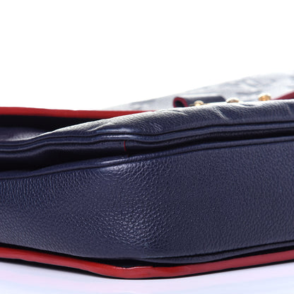 Louis Vuitton Empreinte Pochette Metis Marine Rouge 10 of 14