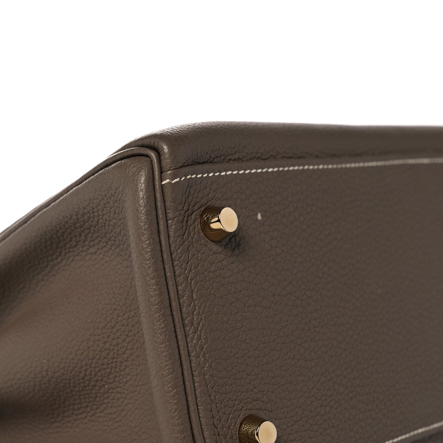 Hermes Togo Kelly Retourne 28 Etoupe 7 of 40
