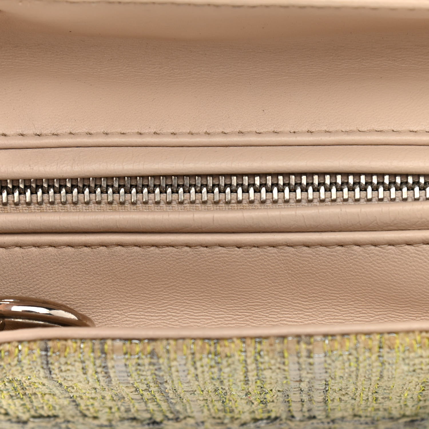 Christian Dior Tweed Medium Lady Dior Green Multicolor 12 of 12