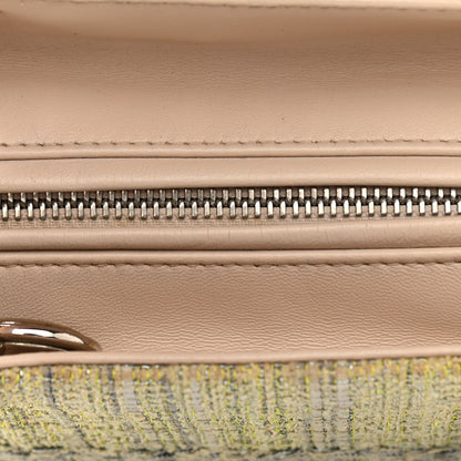Christian Dior Tweed Medium Lady Dior Green Multicolor 12 of 12