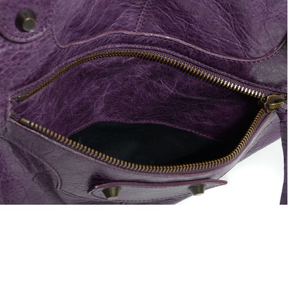 Balenciaga Agneau Classic Hardware Work Raisin 9 of 11