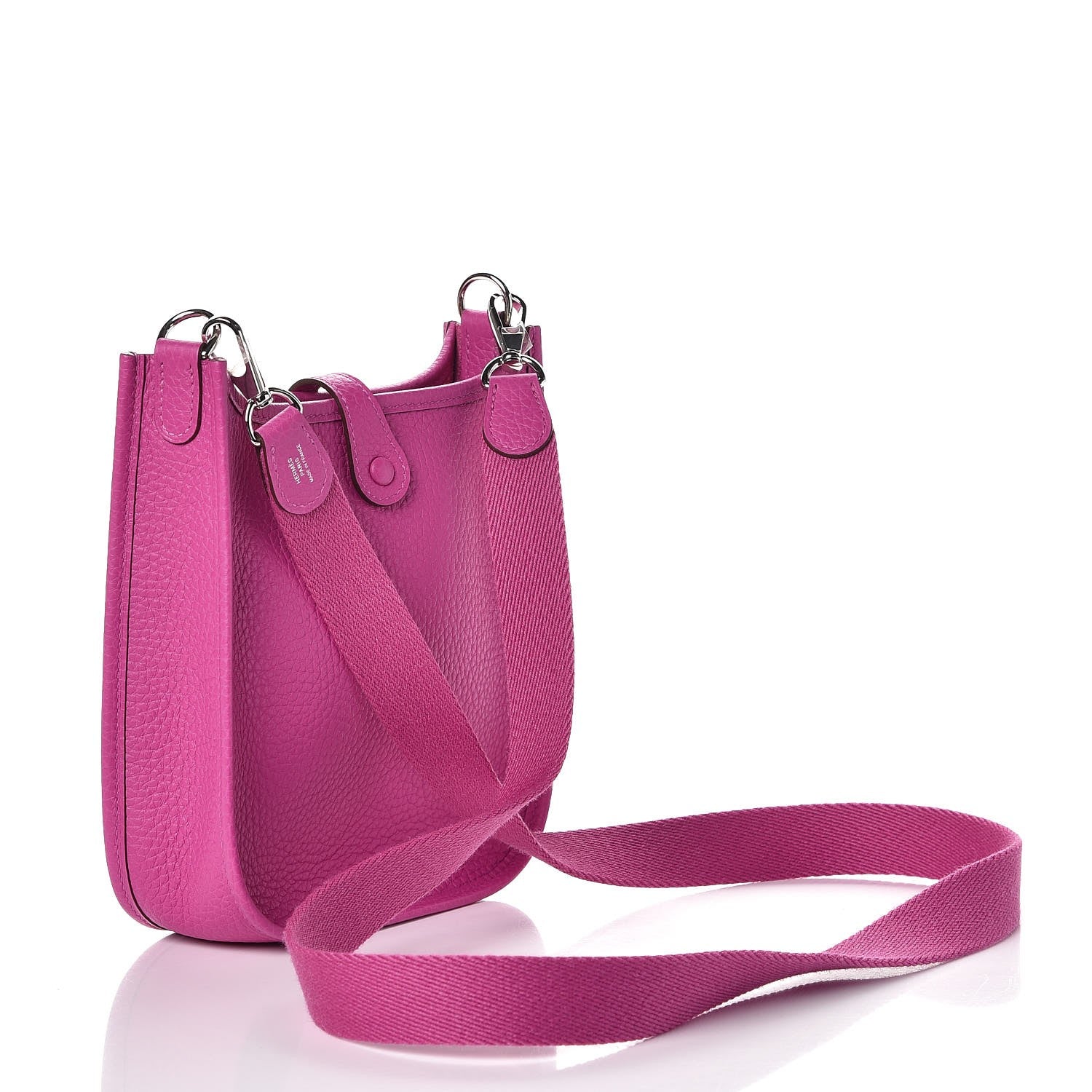 Hermes Taurillon Clemence Evelyne TPM Magnolia 3 of 8