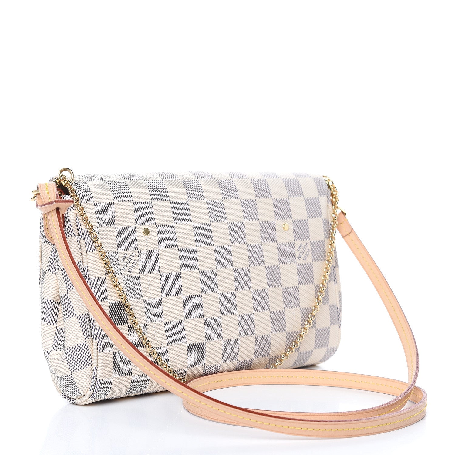Louis Vuitton Damier Azur Favorite MM 3 of 11