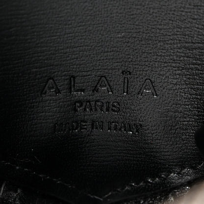 Alaia Lux Calfskin Le Coeur Bag Black 7 of 9