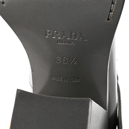 Prada Spazzolato Mary Jane 90mm Pumps 36.5 Marmo 7 of 9