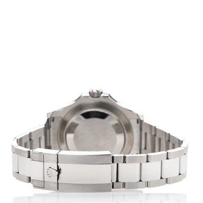 Rolex Stainless Steel Platinum 40mm Oyster Perpetual Date Yacht-Master Watch Slate 126622 3 of 10