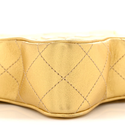 Chanel Metallic Lambskin Quilted Walk Of Fame Star Bag Gold 9 of 10