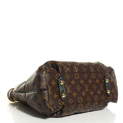 Louis Vuitton Monogram Etoile Exotique Tote MM Blue 4 of 7