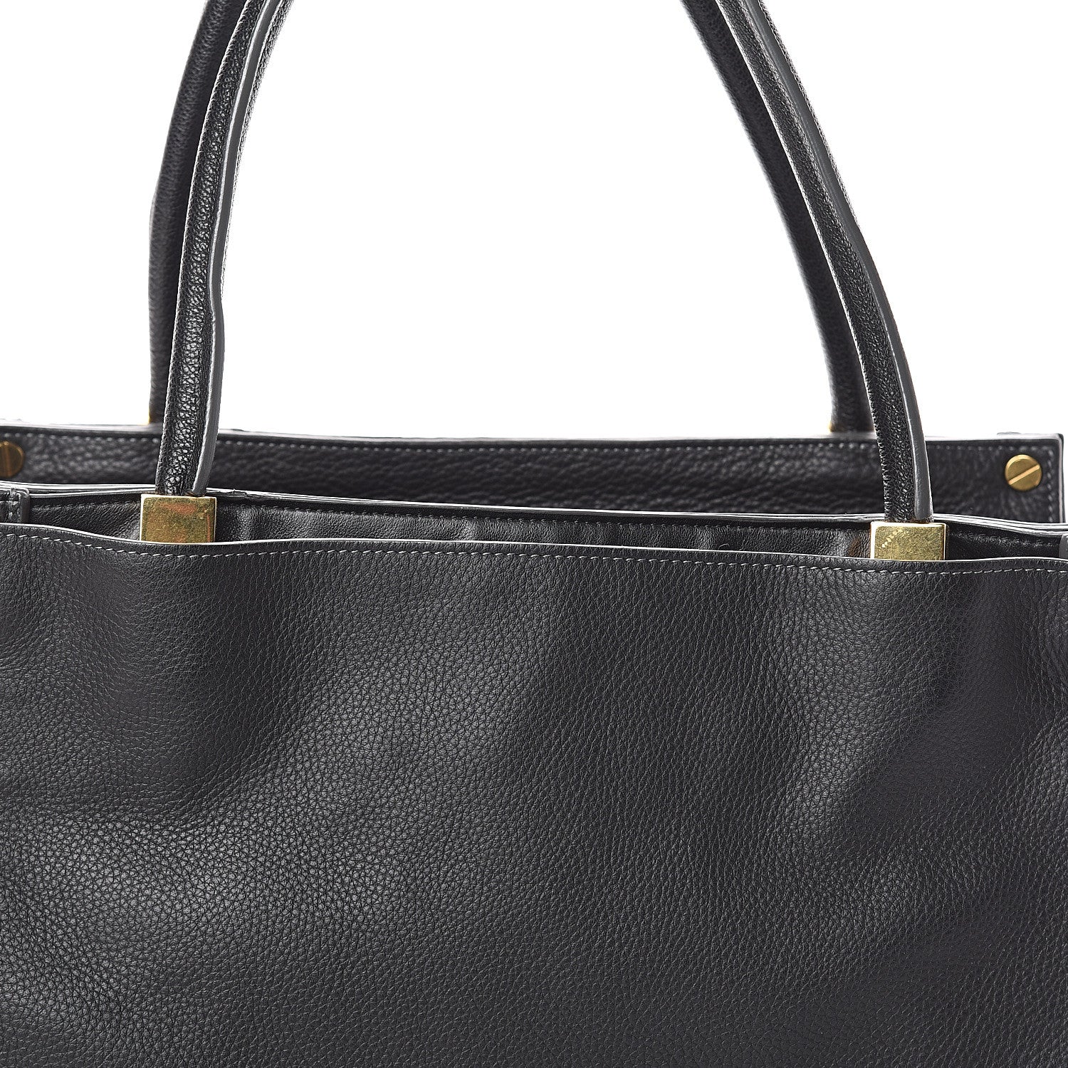 Chloe Pebbled Calfskin Dree Shoulder Bag Black 6 of 8