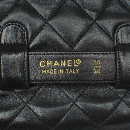 Chanel Lambskin Quilted Flap Waist Belt Bag 70 28 Black 8 of 8