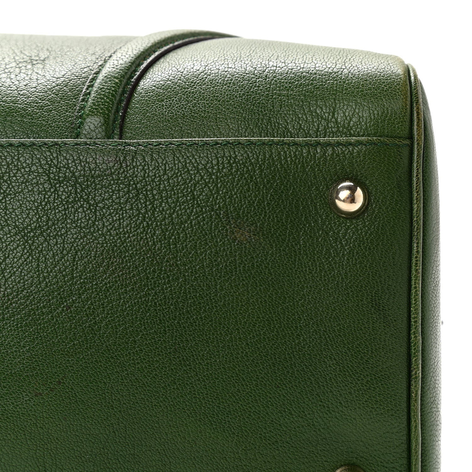 Gucci Calfskin Blondie Bowler Green 17 of 23