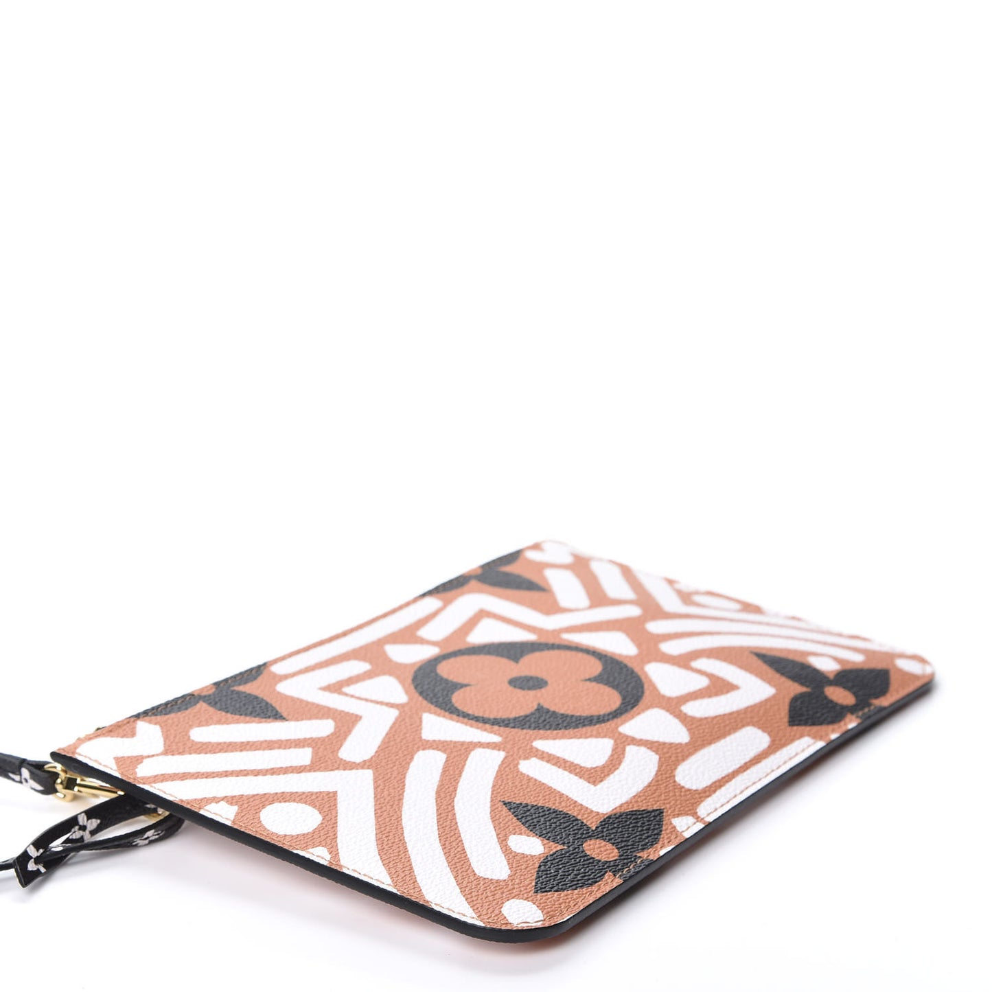 Monogram Giant Crafty Neverfull MM GM Pochette Creme Caramel
